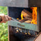 Weltevree | Outdooroven XL | Pizza Oven, Buitenhaard, BBQ & Grote Grill | Barbecue Incl Pizzasteen, Afsluitbare Deur en Deksel | Buitenkeuken | Cortenstaal