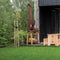 Weltevree | Outdooroven XL | Pizza Oven, Buitenhaard, BBQ & Grote Grill | Barbecue Incl Pizzasteen, Afsluitbare Deur en Deksel | Buitenkeuken | Cortenstaal