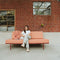 Weltevree | Sofabed | Ligbed Tuin, Zonnebed, Loungebed Buiten Loungebank | Tuinmeubel | Waterdicht | Max, 250 Kg | Lichtgrijze Kussens & Grijs Frame