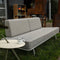 Weltevree | Sofabed | Ligbed Tuin, Zonnebed, Loungebed Buiten Loungebank | Tuinmeubel | Waterdicht | Max, 250 Kg | Lichtgrijze Kussens & Grijs Frame