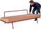 Weltevree | Sofabed | Ligbed Tuin, Zonnebed, Loungebed Buiten Loungebank | Tuinmeubel | Waterdicht | Max, 250 Kg | Oranje Kussens & Grijs Frame