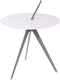 Weltevree | Sundial Table | Koffietafel Rond Zonnewijzer | Bijzettafel Tuin, Tuintafel, Salontafel Buiten | Aluminium Staal Gepoedercoat | Rietgroen RAL 6013