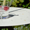Weltevree | Sundial Table | Koffietafel Rond Zonnewijzer | Bijzettafel Tuin, Tuintafel, Salontafel Buiten | Aluminium Staal Gepoedercoat | Rietgroen RAL 6013
