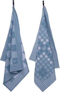 Weltevree | Tea Towels | Set van 2 | Blauw