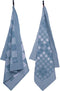 Weltevree | Tea Towels | Set van 2 | Blauw
