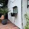 Weltevree | Waterworks | Waterstation & Buitengootsteen voor in de Tuin | Spoeltafel incl, Emmer en 3 S-Haken, Buitenkraan, Wasbak, Uitstortgootsteen | Staal Gepoedercoat