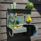Weltevree | Waterworks | Waterstation & Buitengootsteen voor in de Tuin | Spoeltafel incl, Emmer en 3 S-Haken, Buitenkraan, Wasbak, Uitstortgootsteen | Staal Gepoedercoat