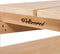 Weltevree | Wheelbench | Kruiwagenbank Accoya Hout | 2 tot 3 Persoons Tuinbank | Buiten Bank Verrijdbaar | Combinatie Bank en Kruiwagenwiel