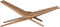 Weltevree | Woodlounger | Loungestoel Tuin, Ligstoel Buiten, Ligbed Opvouwbaar | Zacht Matras & Kussenset | Hoogte Verstelbaar | Duurzaam Larikshout