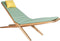 Weltevree | Woodlounger | Loungestoel Tuin, Ligstoel Buiten, Ligbed Opvouwbaar | Zacht Matras & Kussenset | Hoogte Verstelbaar | Duurzaam Larikshout