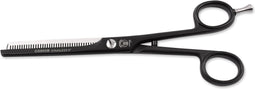 Weltmeister Professionele Coupeschaar - Uitdunschaar - Zwart RVS - 6 inch - Geruisloos Knippen