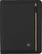 WENGER Schrijfmappen Amelie Women's Zippered Padfolio with Tablet Pocket Black Zwart