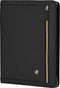 WENGER Schrijfmappen Amelie Women's Zippered Padfolio with Tablet Pocket Black Zwart