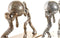Decoratieve figuren DKD Home Decor Champagne Ziverachtig Aluminium Klot Modern (33 x 10 x 19 cm) (2 Stuks)