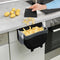 Wenko gft afvalbakje aanrecht met schraper - Black Outdoor Kitchen