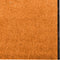 vidaXL - Wasbare - Deurmat - Oranje - 120x400 - cm