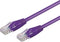 Wentronic CAT6 Netwerkkabel - RJ45 - Paars - 1 m