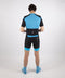 Rogelli KM Rise - Wielershirt - Race pasvorm met rits - Blauw