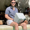 SunShader 3 Medium White - Laptop Sun, Heat & Privacy Shade - Zonnescherm laptop