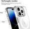 imoshion Hoesje Geschikt voor iPhone 15 Pro Max Hoesje - imoshion Rugged Air Geschikt voor MagSafe case - Transparant
