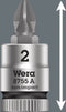 Wera 05003354001 8755 A Zyklop Dopbit - Pozidriv - PZ2 x 28mm x 1/4