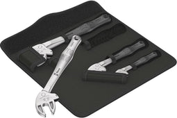 Wera 05020110001 6004 Joker 4-delige Zelfinstellende Steeksleutelset (XS, S, M & L) in etui - 7 - 19 mm
