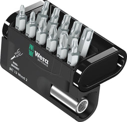 Wera 5057422001 12-delige Bit-Check 12 Wood 2 Bitset