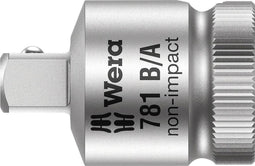 Wera 781 B/A 05042672001 Dopsleutel-bitinzet Aandrijving 3/8 Uitvoering 1/4 (6.3 mm), Buiten-vierkant 1 stuk(s)