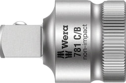 Wera 781 C/B 05042674001 Dopsleutel-bitinzetset Aandrijving 1/2 Uitvoering Buiten-vierkant 1 stuk(s)