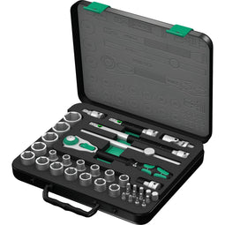 Wera 8100 SC 2 Zyklop Speed-ratelset, 1/2", 37‑delig