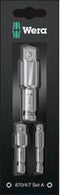 Wera 870/4/7 Set A 05073200001 Verbindingsdeelset Aandrijving 1/4 (6.3 mm) Uitvoering 1/4 (6.3 mm), 1/2 (12.5 mm), 3