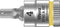 Wera 8740 A 05003333001 Inbus Dopsleutel-bitinzet 4 mm 1/4 (6.3 mm)