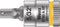 Wera 8740 A 05003385001 Inbus Dopsleutelinzetstuk 5/32 1/4 (6.3 mm)
