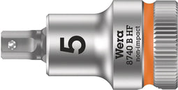 Wera 8740 B HF 05003033001 Dop (zeskant) Dopsleutelinzetstuk 5 mm 3/8 (10 mm)