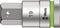 Wera 8740 C HF 05003829001 Inbus Dopsleutel-bitinzet 19 mm 1/2 (12.5 mm)
