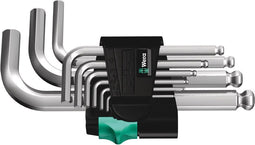 Wera 9-delige inbussleutelset clip - 1,5-10mm