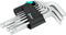 Wera 9-delige inbussleutelset clip - 1,5-10mm