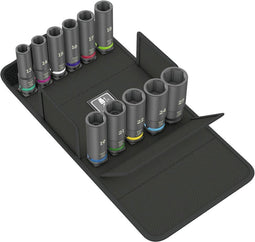 Wera Impaktor Deep Set 1 05004841001 Dopsleutelinzetset 1/2 11-delig