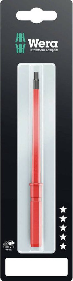 Wera KK 64 i Elektronica, Elektronica en fijnmechanica, VDE, Werkplaats Inbus Verwisselbare kling 4 mm