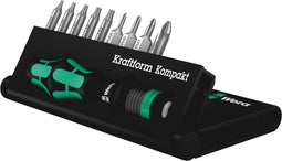 Wera Kraftform Kompakt 11 Plus 05 135942 001 Bitset 10-delig Kruiskop Phillips, Binnen-Torx