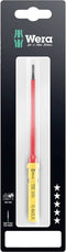 Wera Kraftform Kompakt VDE 60 i 0,4x2,5x157 mm TIE SB Elektronica Plat Verwisselbare kling 2.5 mm