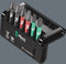 Wera Mini-Check IMP DC 50 mm PH/PZ/TX 05073890001 Bitset 6-delig Kruiskop Phillips, Kruiskop Pozidriv, Binnen-Torx Impa