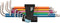 Wera Multicolour Inbus Haakse schroevendraaierset 1.5 mm, 2 mm, 2.5 mm, 3 mm, 4 mm, 5 mm, 6 mm, 8 mm, 10 mm 9-delig