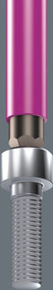 Wera multicolour stiftsleutel met vasthoudfunctie - inbus - 6 x 172mm