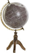 Wereldbol DKD Home Decor Bruin Mangohout (28 x 25 x 50 cm)