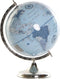 Wereldbol DKD Home Decor PVC Aluminium (33 x 33 x 44 cm)
