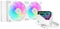 DeepCool LT240 WH ARGB - Vloeistofkoeler CPU - 240mm radiator met 2x ARGB-ventilatoren - Wit