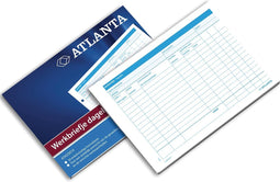 Werkbriefje Atlanta A5 dagelijks 50vel | 5 stuks