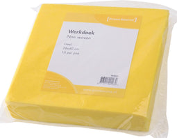 Werkdoek primesource non woven 38x40cm geel