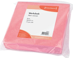 Werkdoek primesource non woven 38x40cm roze